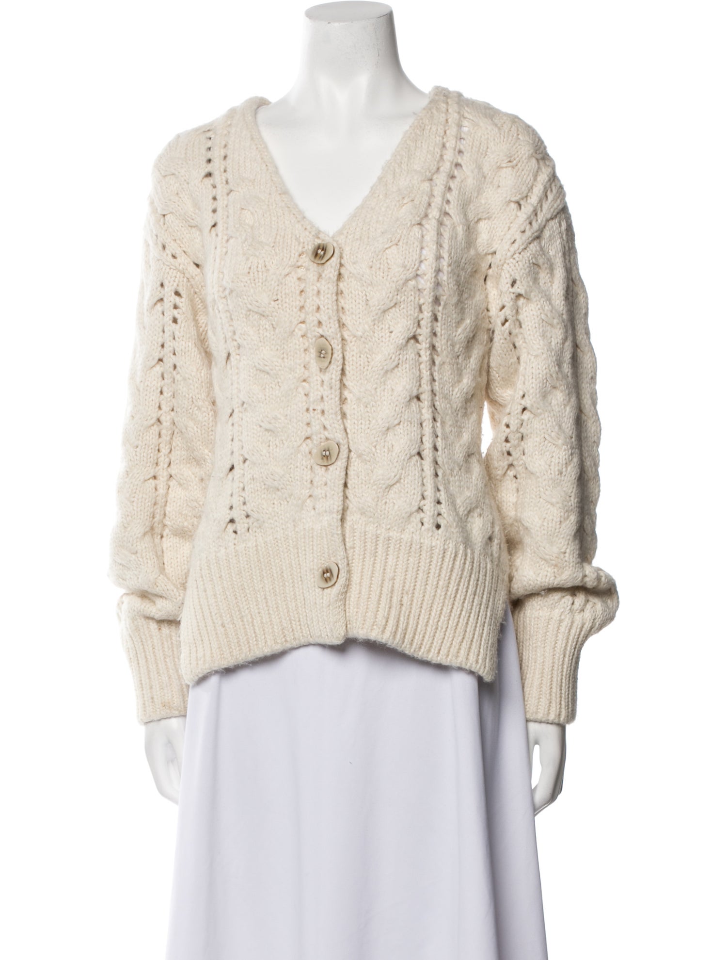 MOZH MOZH Alpaca V-Neck Sweater