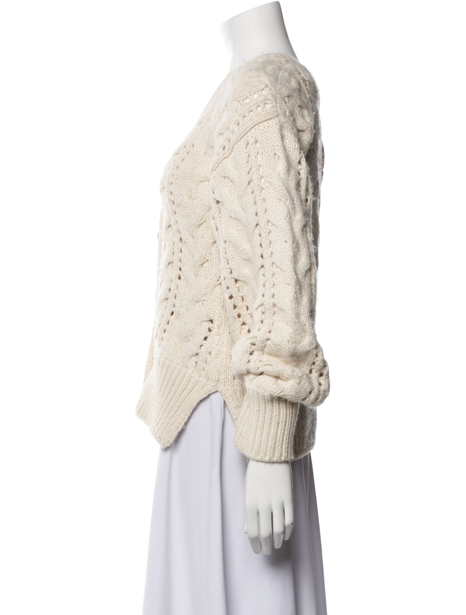 MOZH MOZH Alpaca V-Neck Sweater