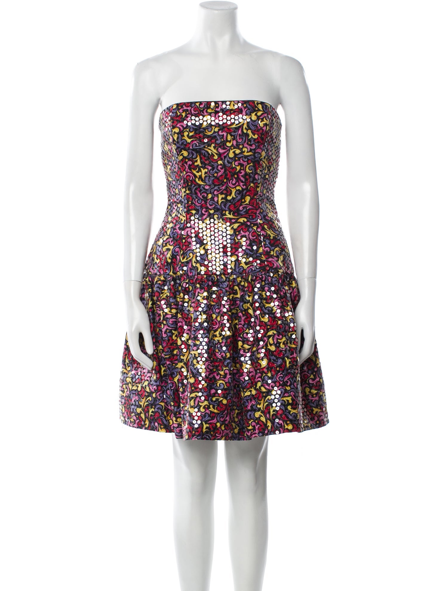 Morton Myles Silk Mini Dress