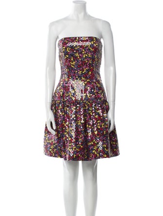 Morton Myles Silk Mini Dress