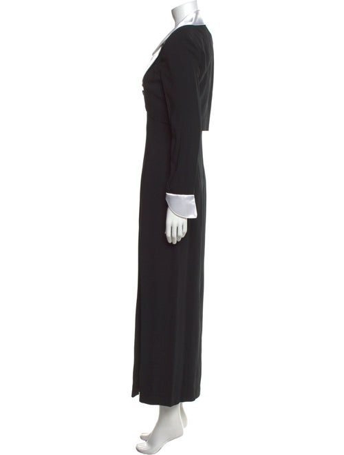 Morton Myles V-Neck Long Dress
