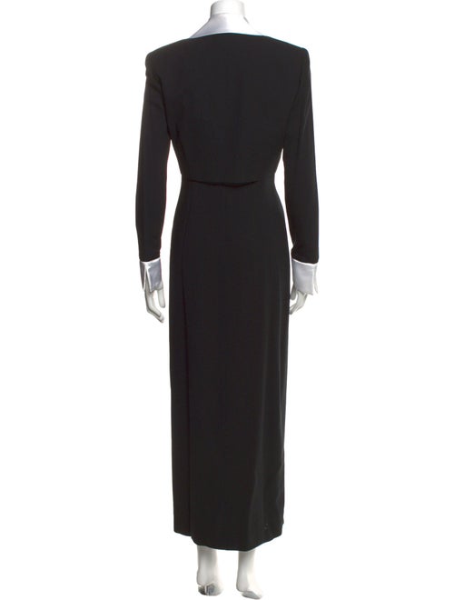Morton Myles V-Neck Long Dress