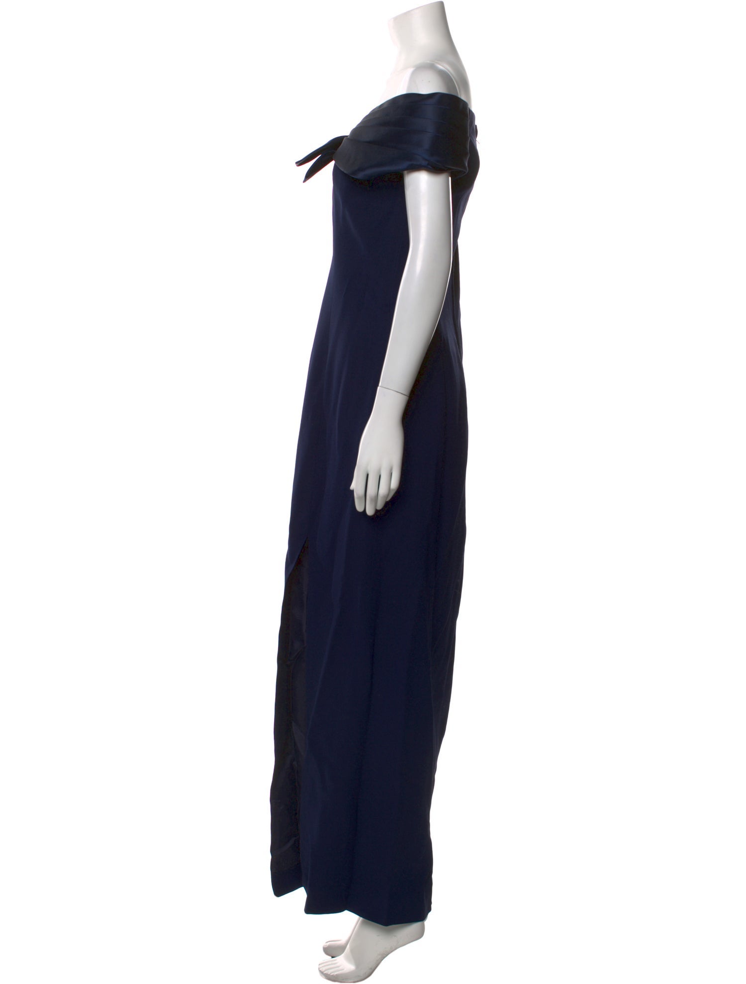 Morton Myles Off-The-Shoulder Long Dress