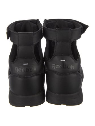 Maison Margiela x Reebok Leather Cutout Accent Sneakers