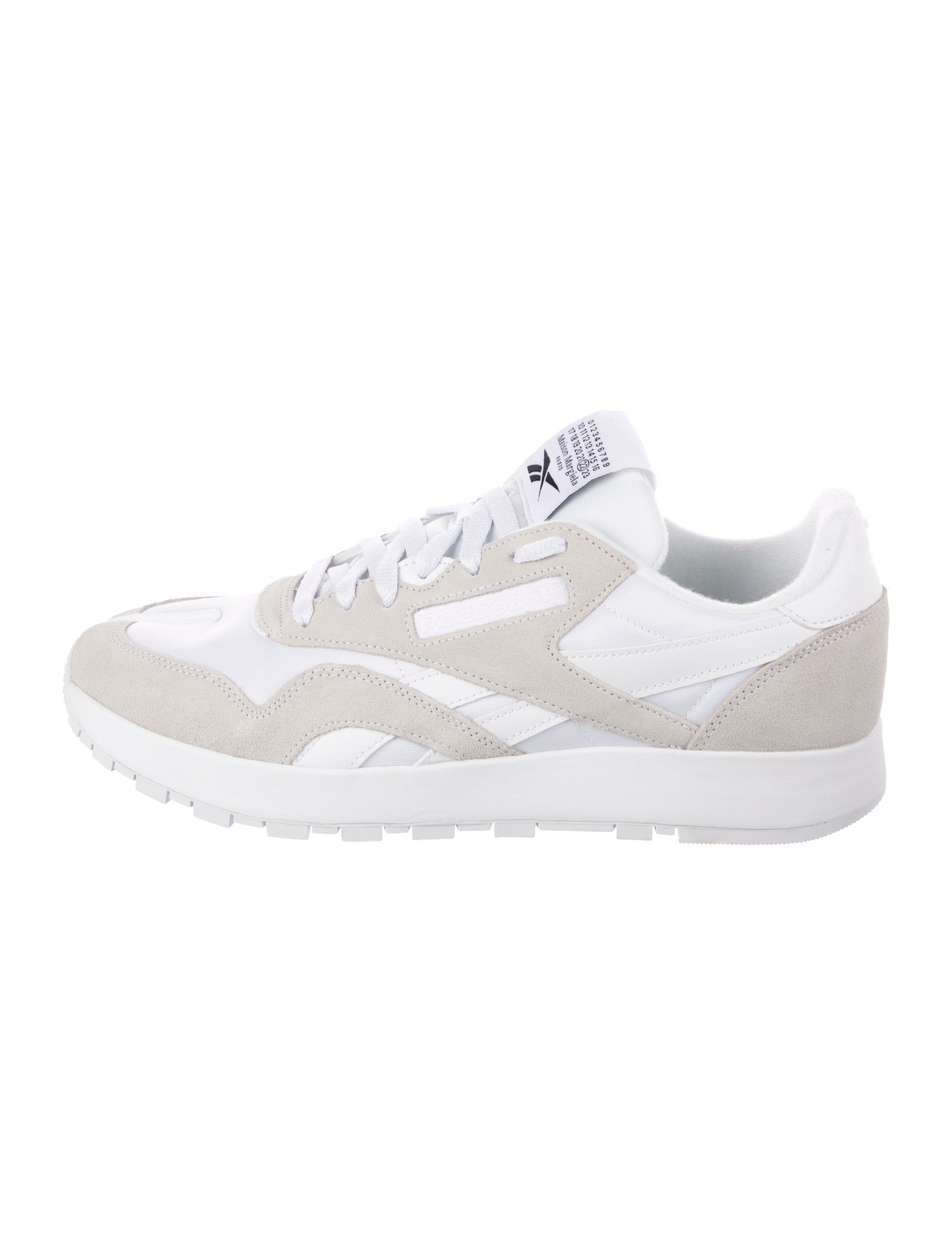 Maison Margiela x Reebok Suede Leather Trim Embellishment Sneakers