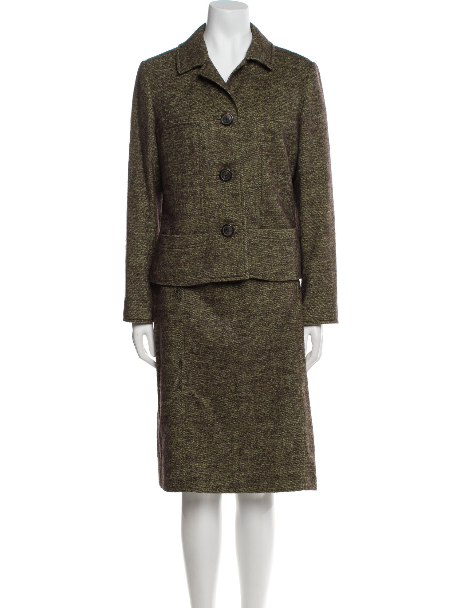 Mr & Mrs Macleod Vintage Wool Skirt Set