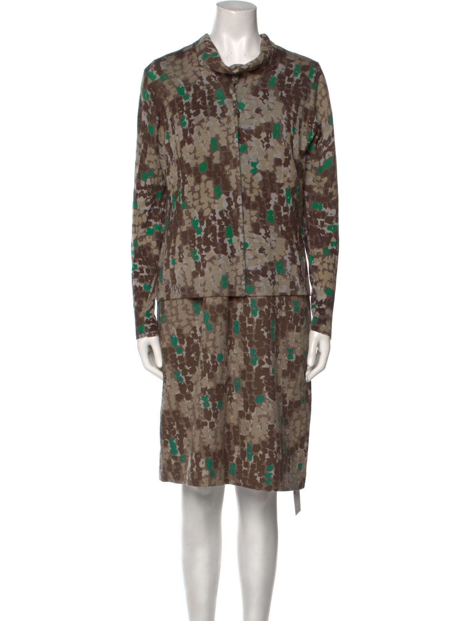 Marina Sport Printed Midi Length Dress