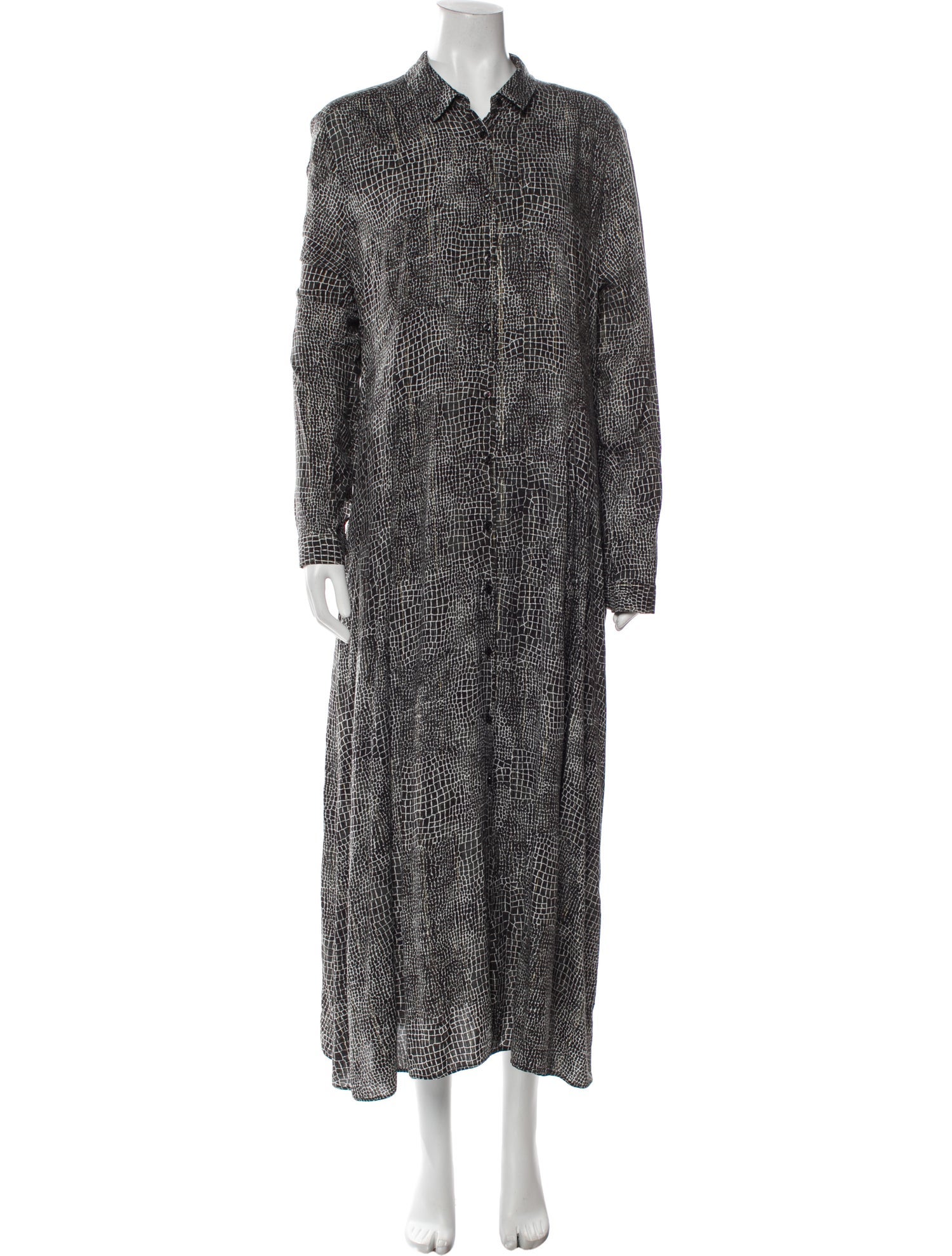 Marina Sport Animal Print Long Dress