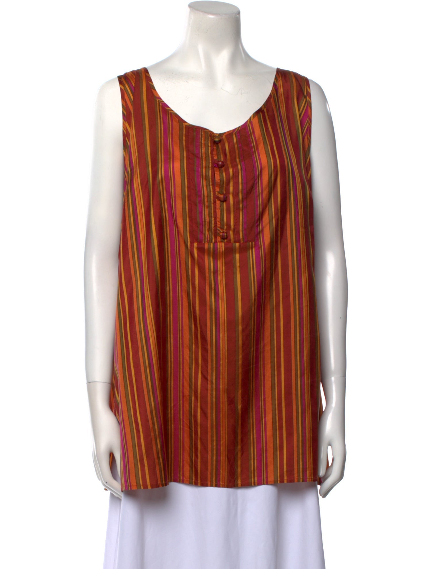 Marina Sport Silk Striped Tunic