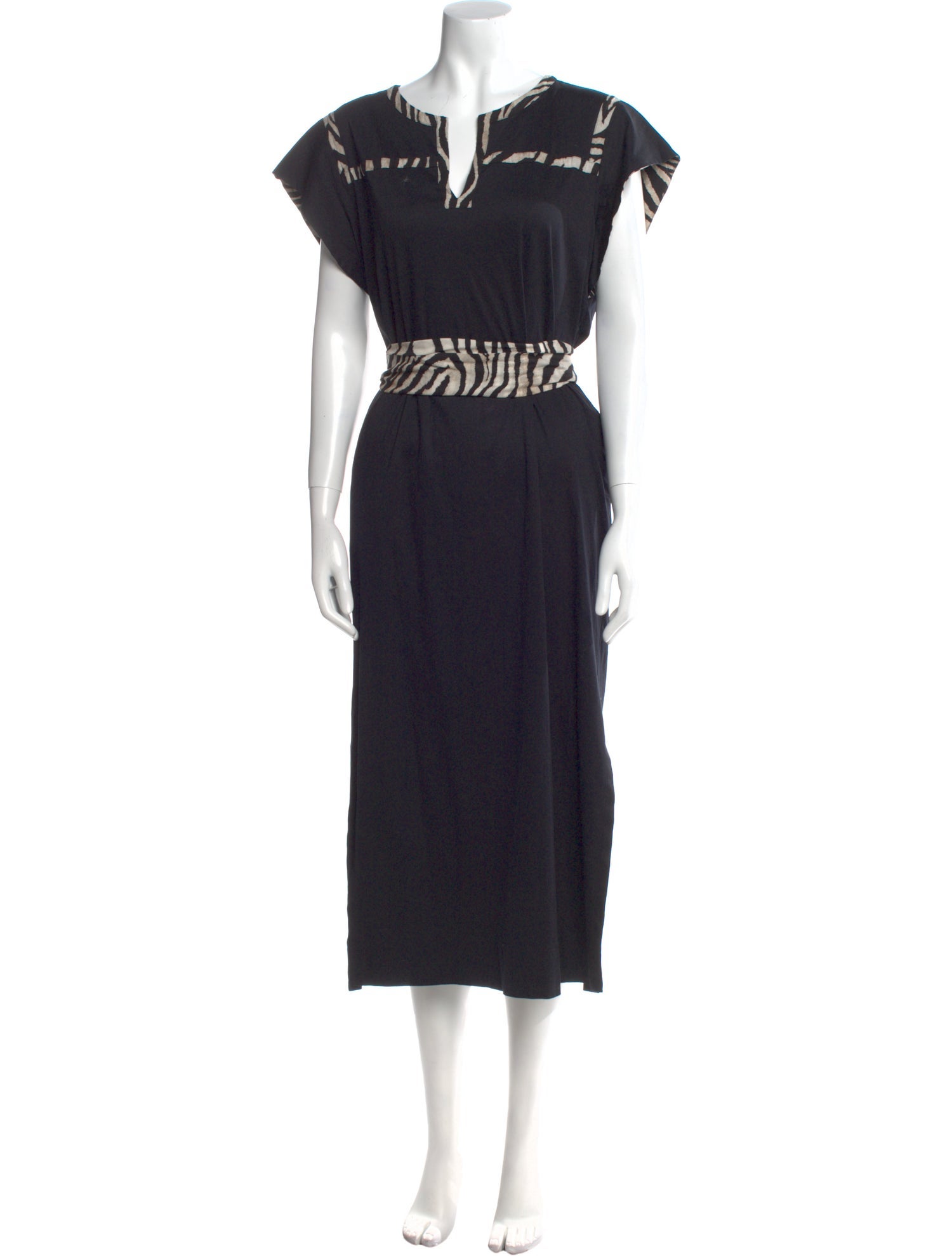 Marina Sport V-Neck Long Dress