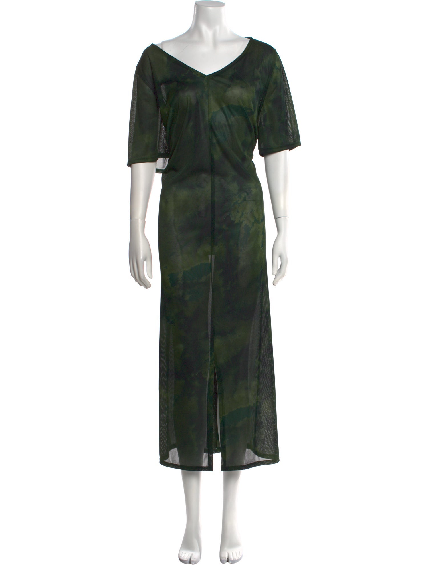 Marina Sport Tie-Dye Print Long Dress