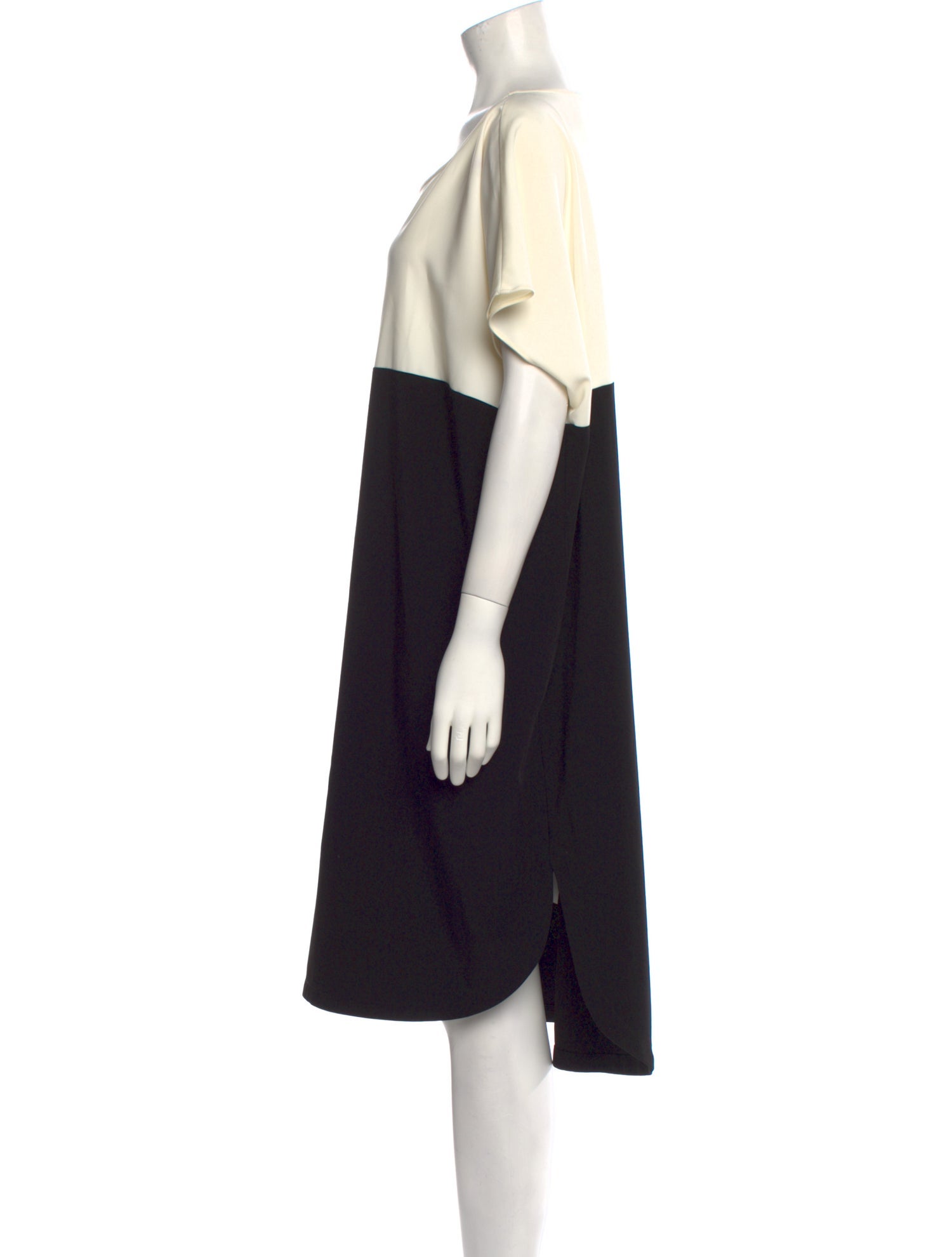 Marina Sport Scoop Neck Midi Length Dress