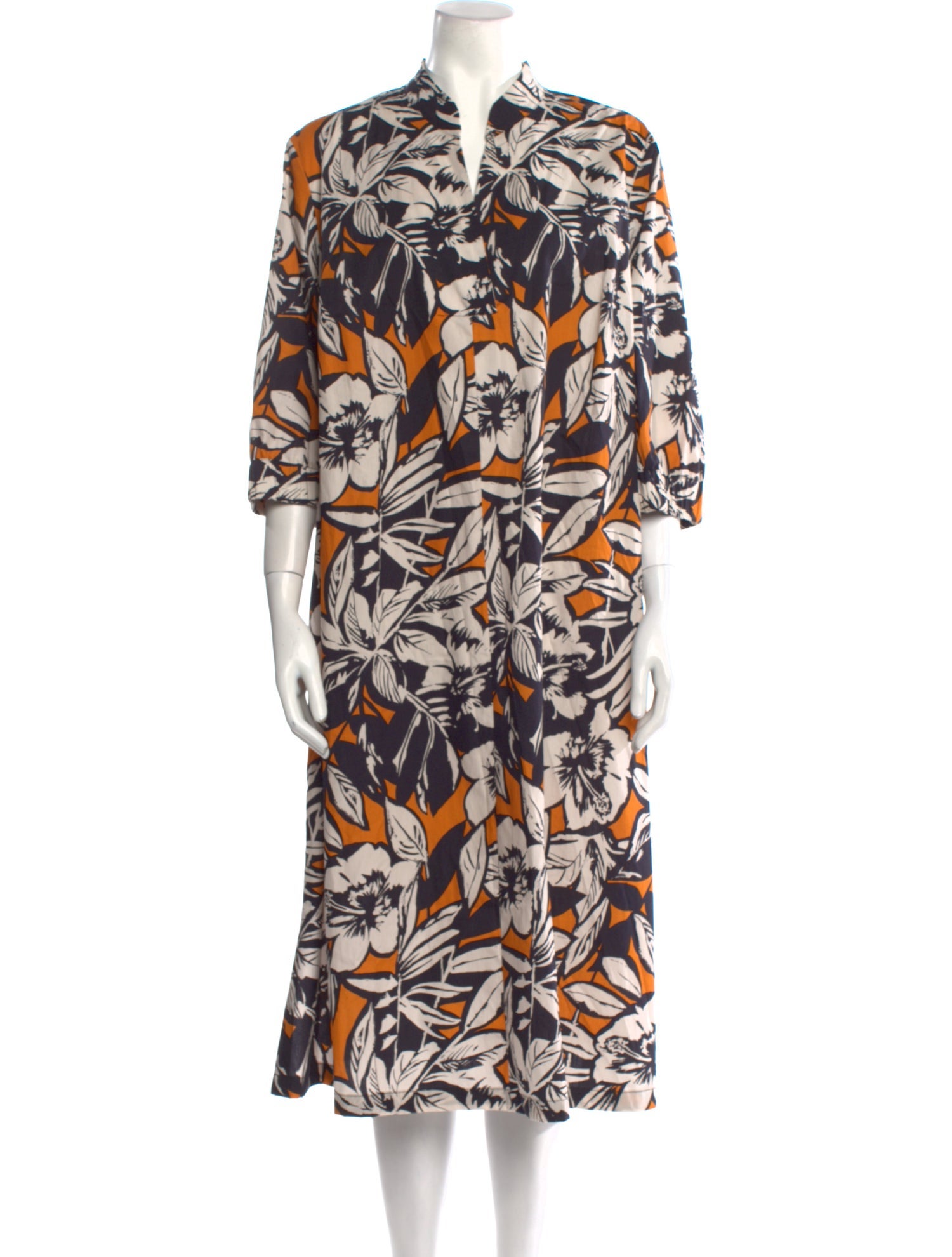 Marina Sport Printed Midi Length Dress