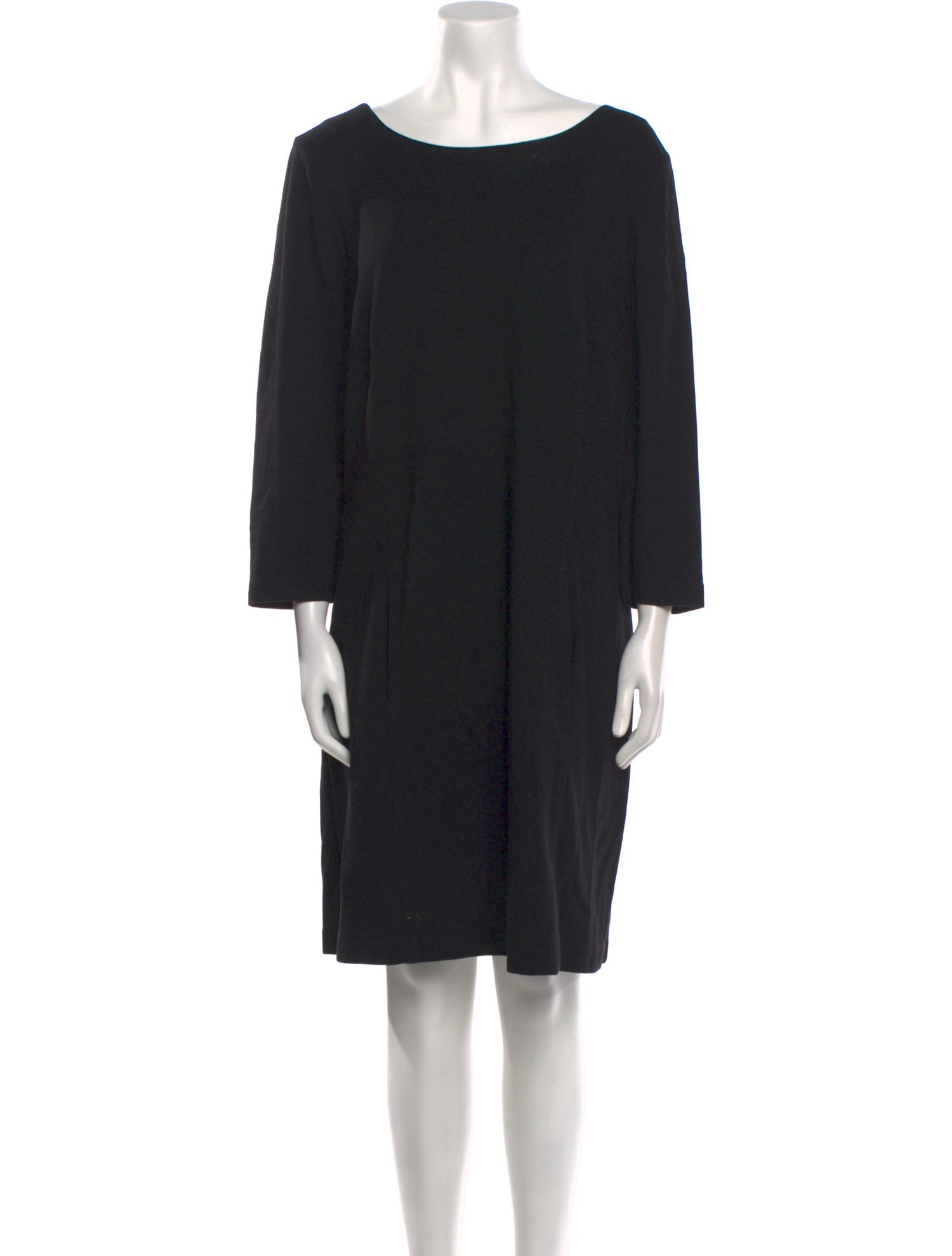 Marina Sport Bateau Neckline Mini Dress