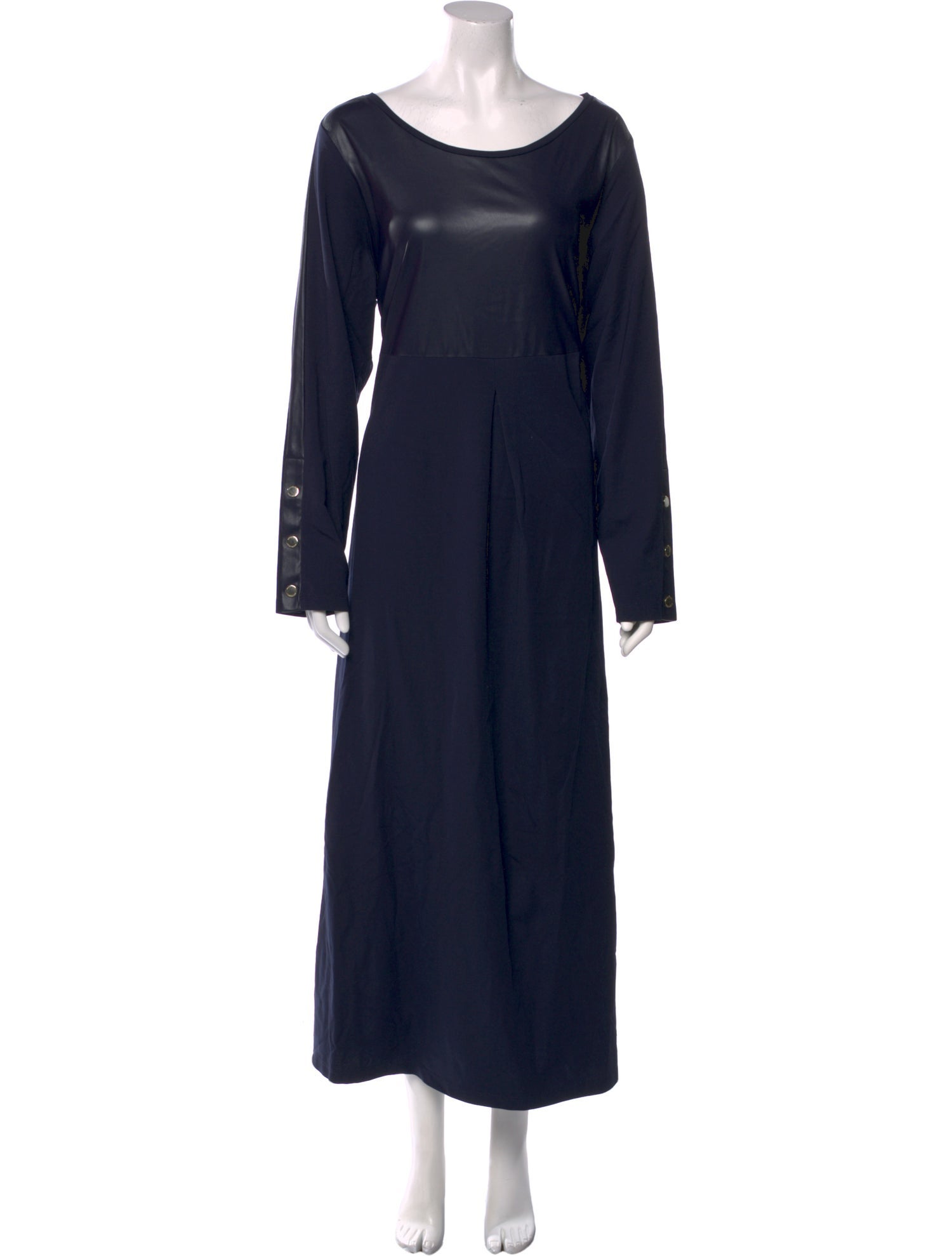 Marina Sport Bateau Neckline Long Dress w/ Tags