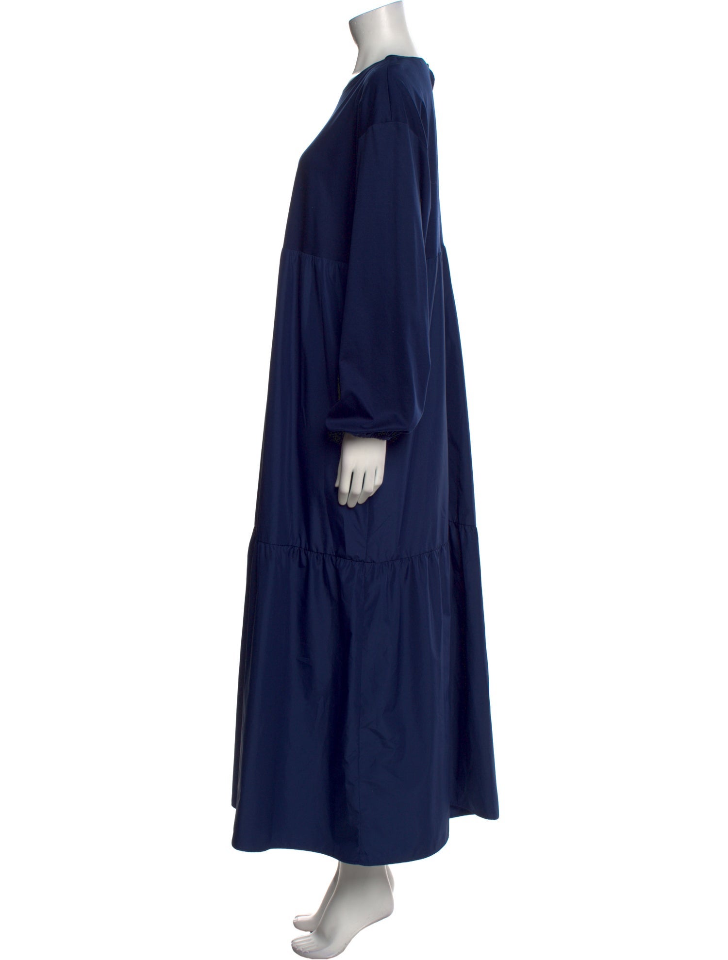 Marina Sport Bateau Neckline Long Dress