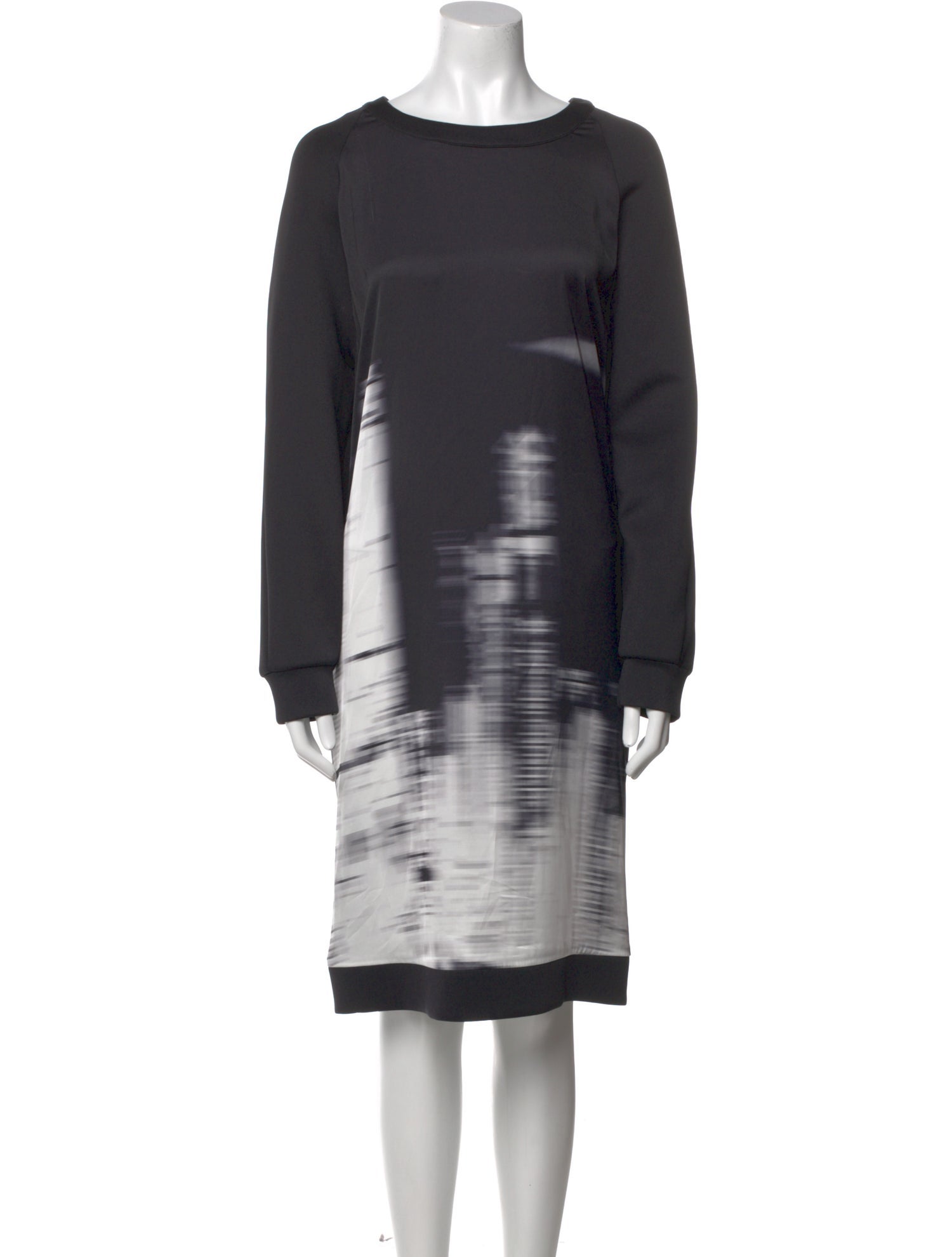 Marina Sport Tie-Dye Print Knee-Length Dress