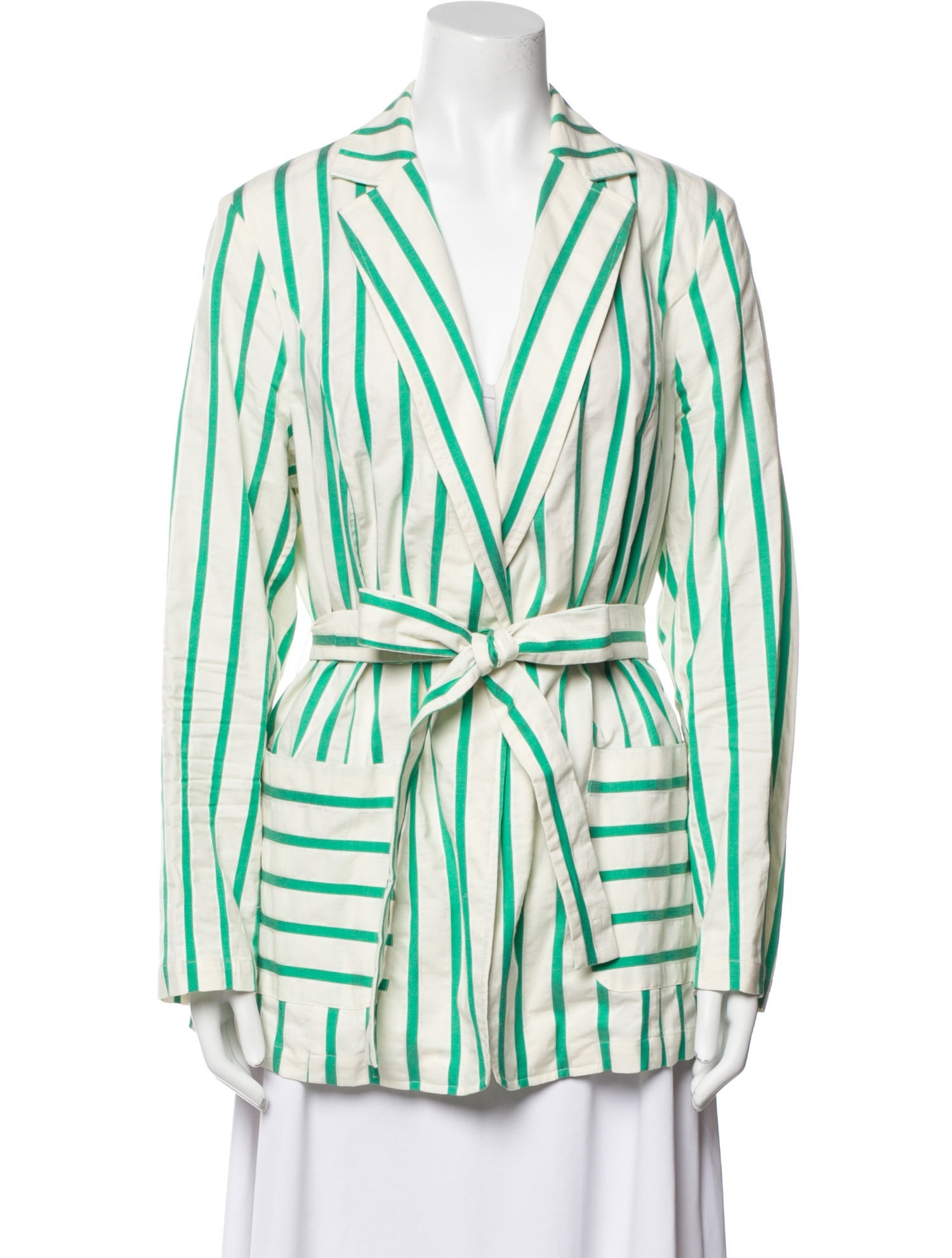 Marina Sport Striped Blazer