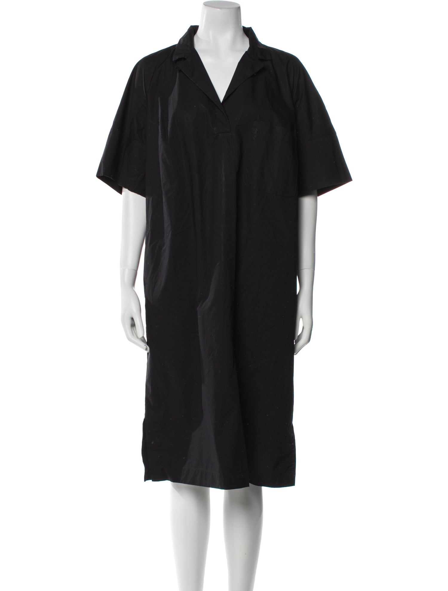 Marina Sport V-Neck Midi Length Dress