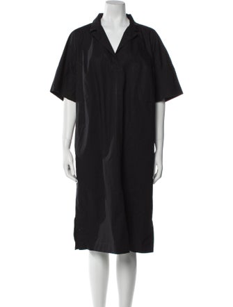 Marina Sport V-Neck Midi Length Dress