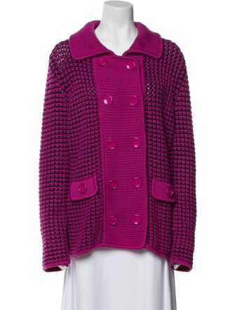 Marina Sport Virgin Wool Tweed Pattern Jacket