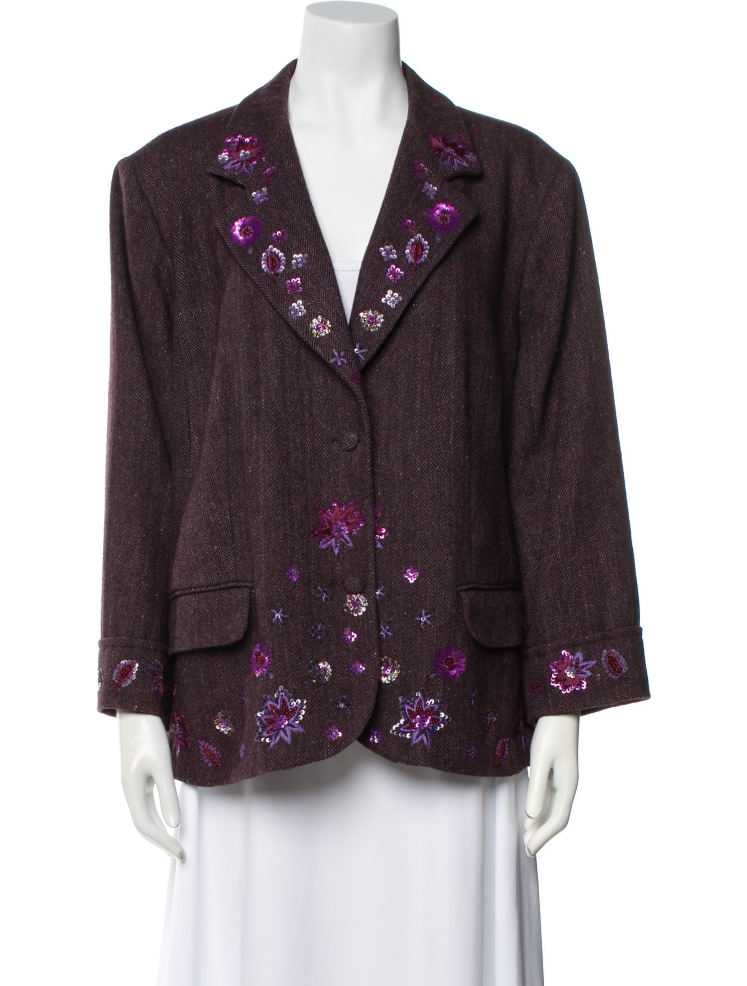 Marina Sport Floral Print Blazer