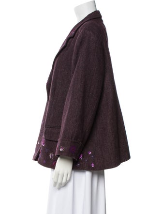 Marina Sport Floral Print Blazer