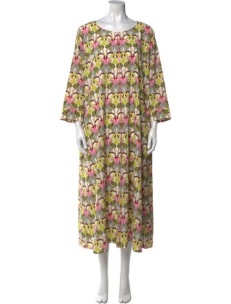 Marina Sport Floral Print Long Dress