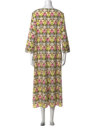Marina Sport Floral Print Long Dress