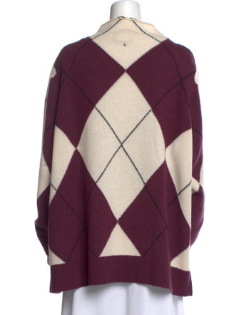 Marina Sport Virgin Wool Printed Sweater