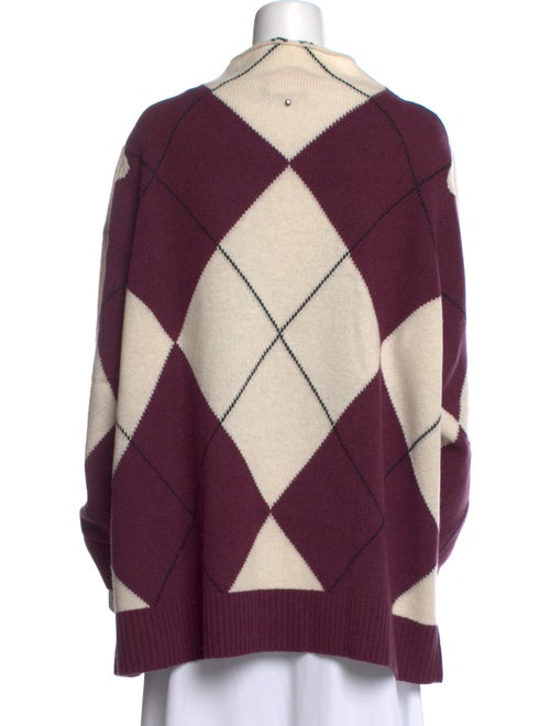 Marina Sport Virgin Wool Printed Sweater