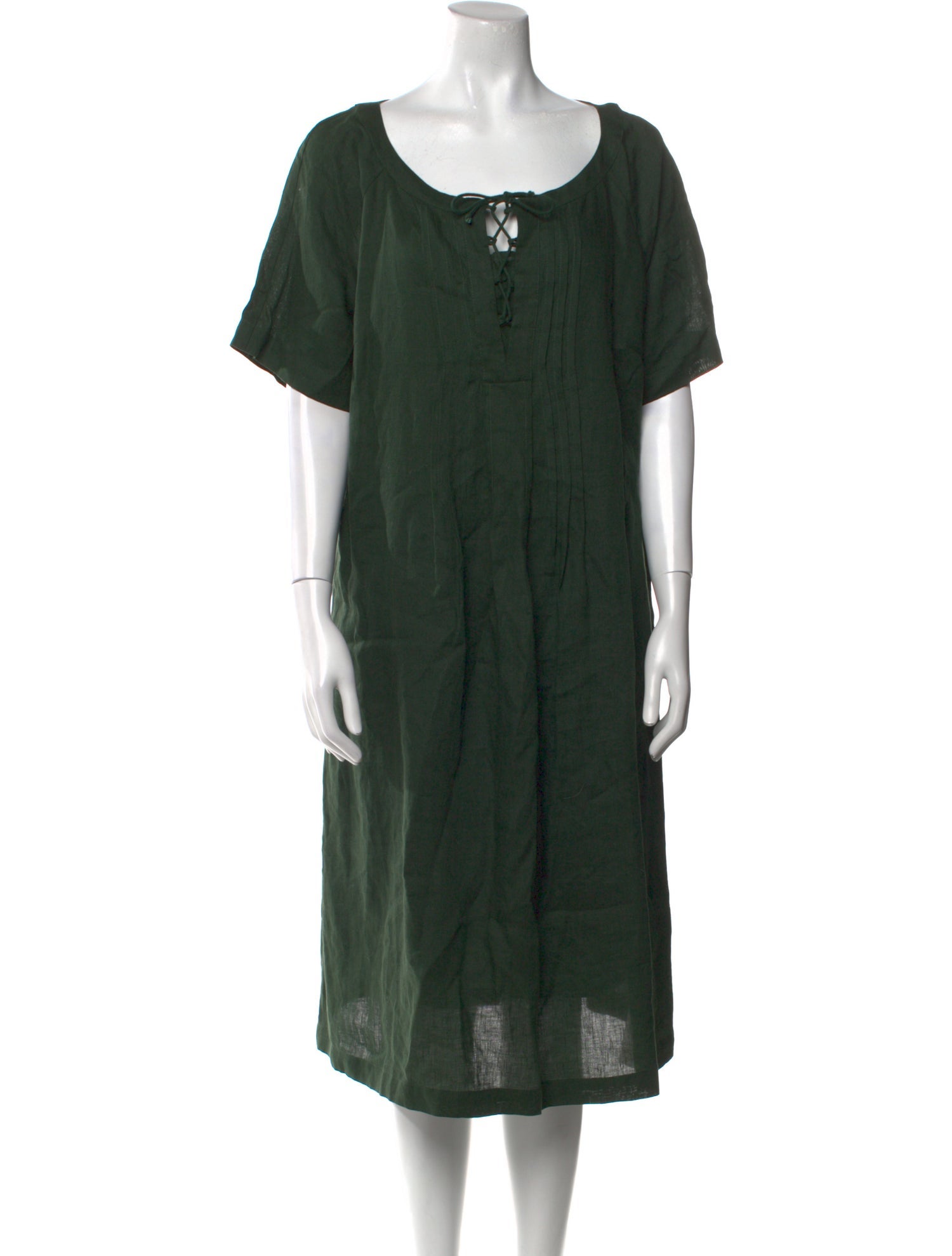 Marina Sport Linen Midi Length Dress