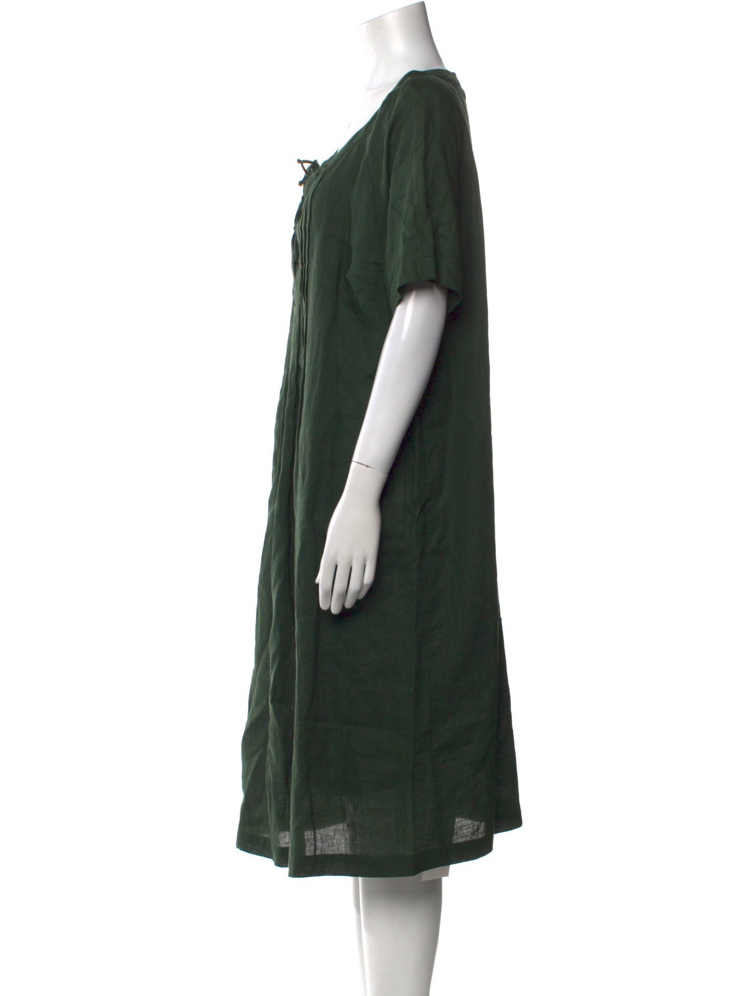 Marina Sport Linen Midi Length Dress