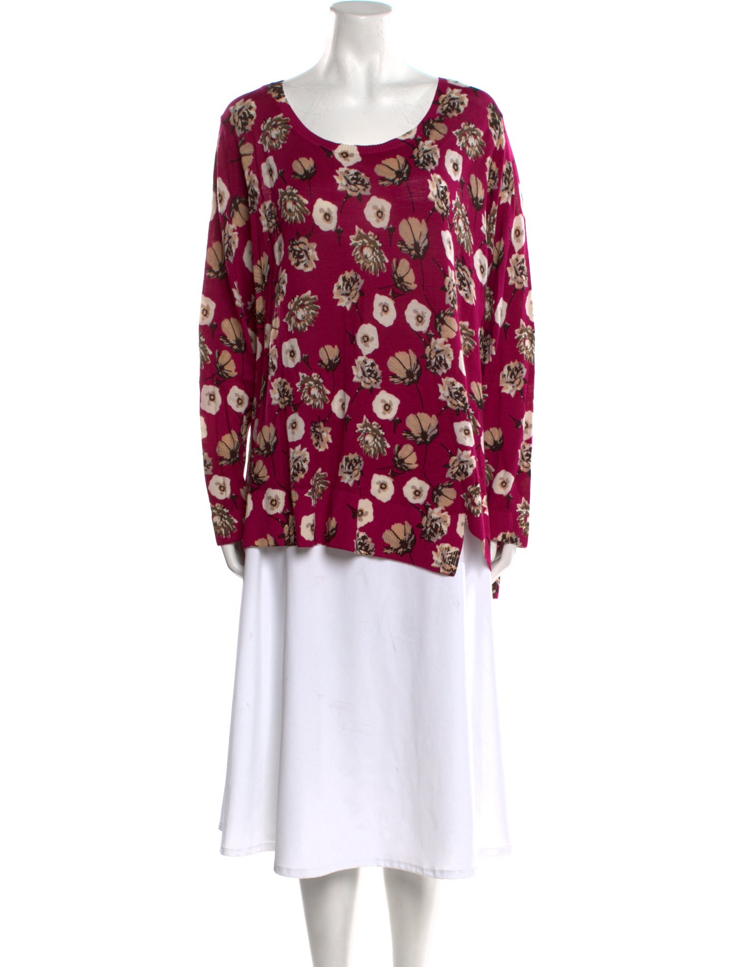 Marina Sport Wool Printed Sweater w/ Tags