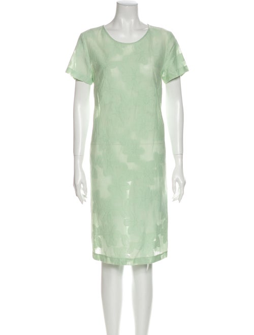 Max Mara Studio Tie-Dye Print Knee-Length Dress Gr
