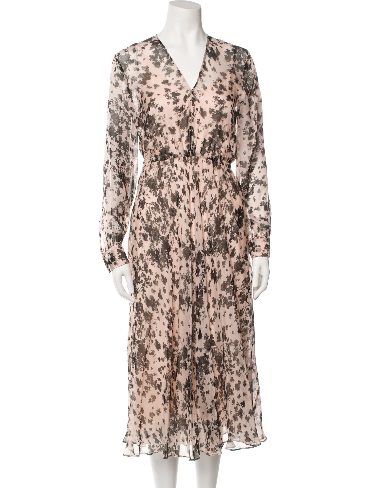 Max Mara Studio Silk Long Dress w/ Tags