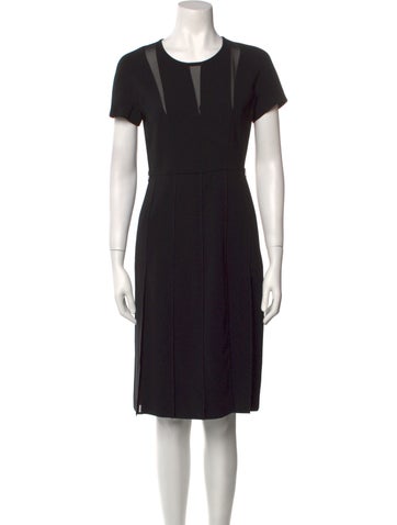 Max Mara Studio Dresses Crew Neck Knee-Length Dress Us0, It36 | XS