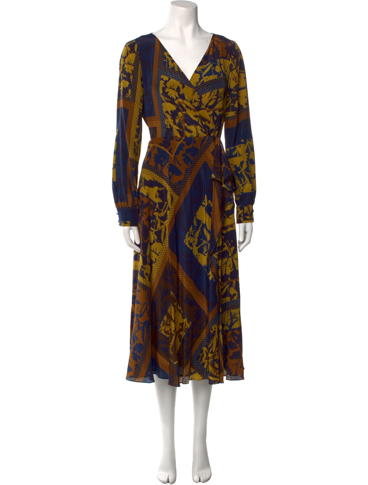 Max Mara Studio Silk Long Dress