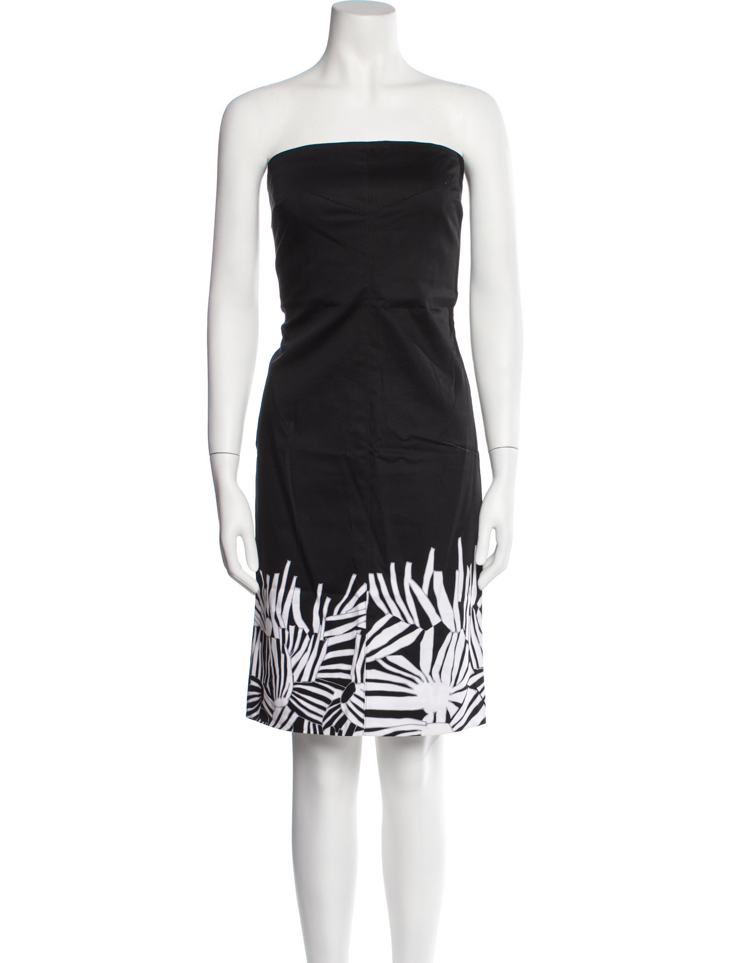 Max Mara Studio Strapless Mini Dress