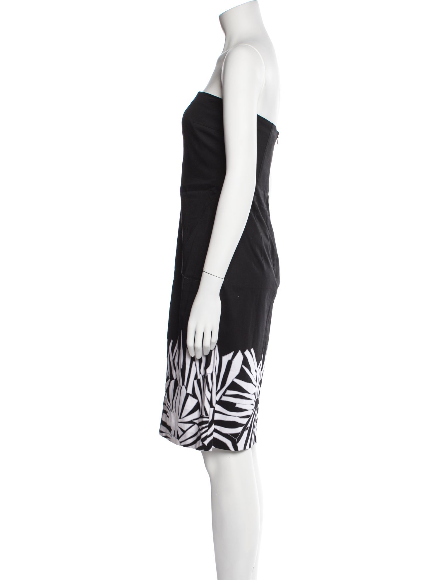 Max Mara Studio Strapless Mini Dress