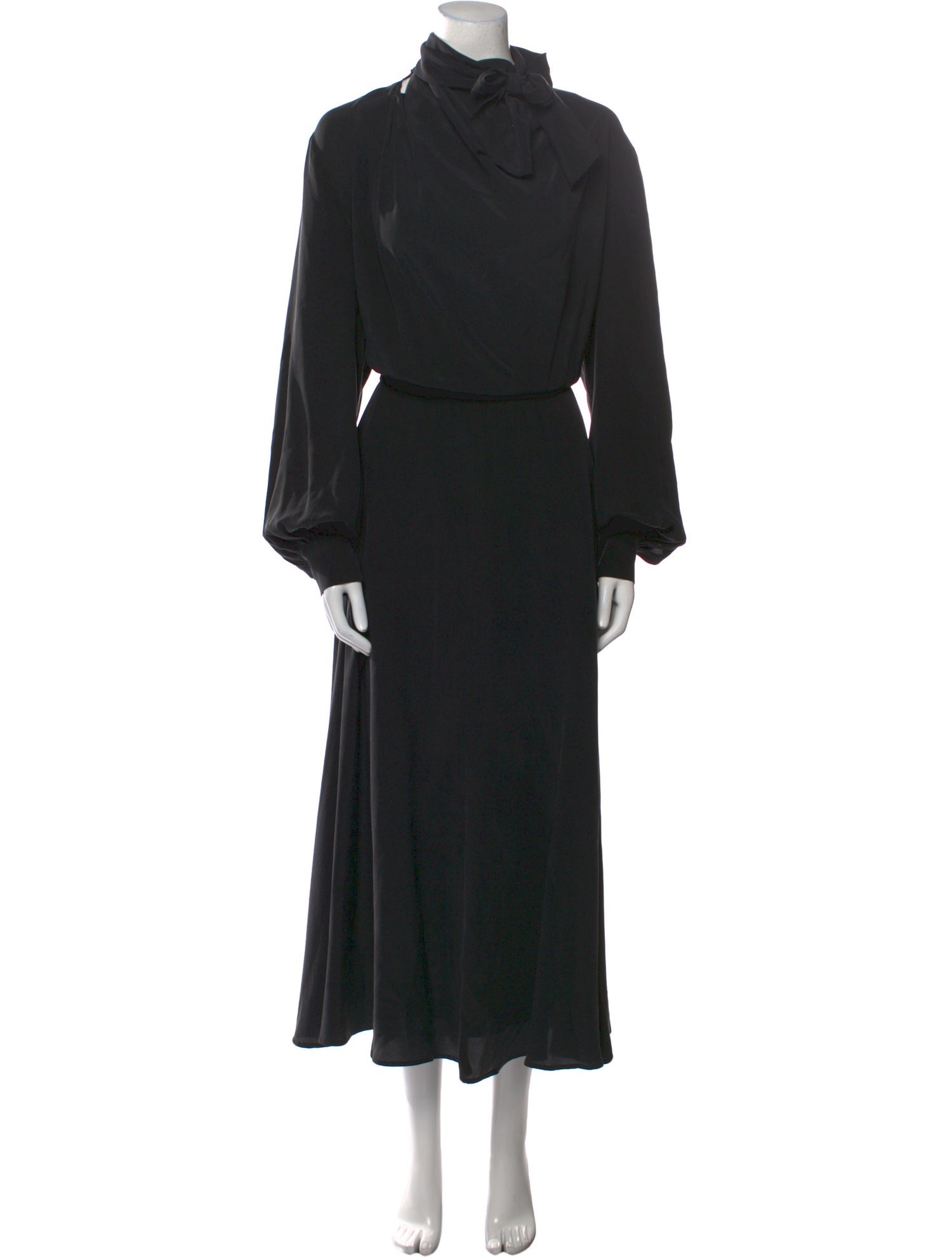 Max Mara Studio Silk Long Dress