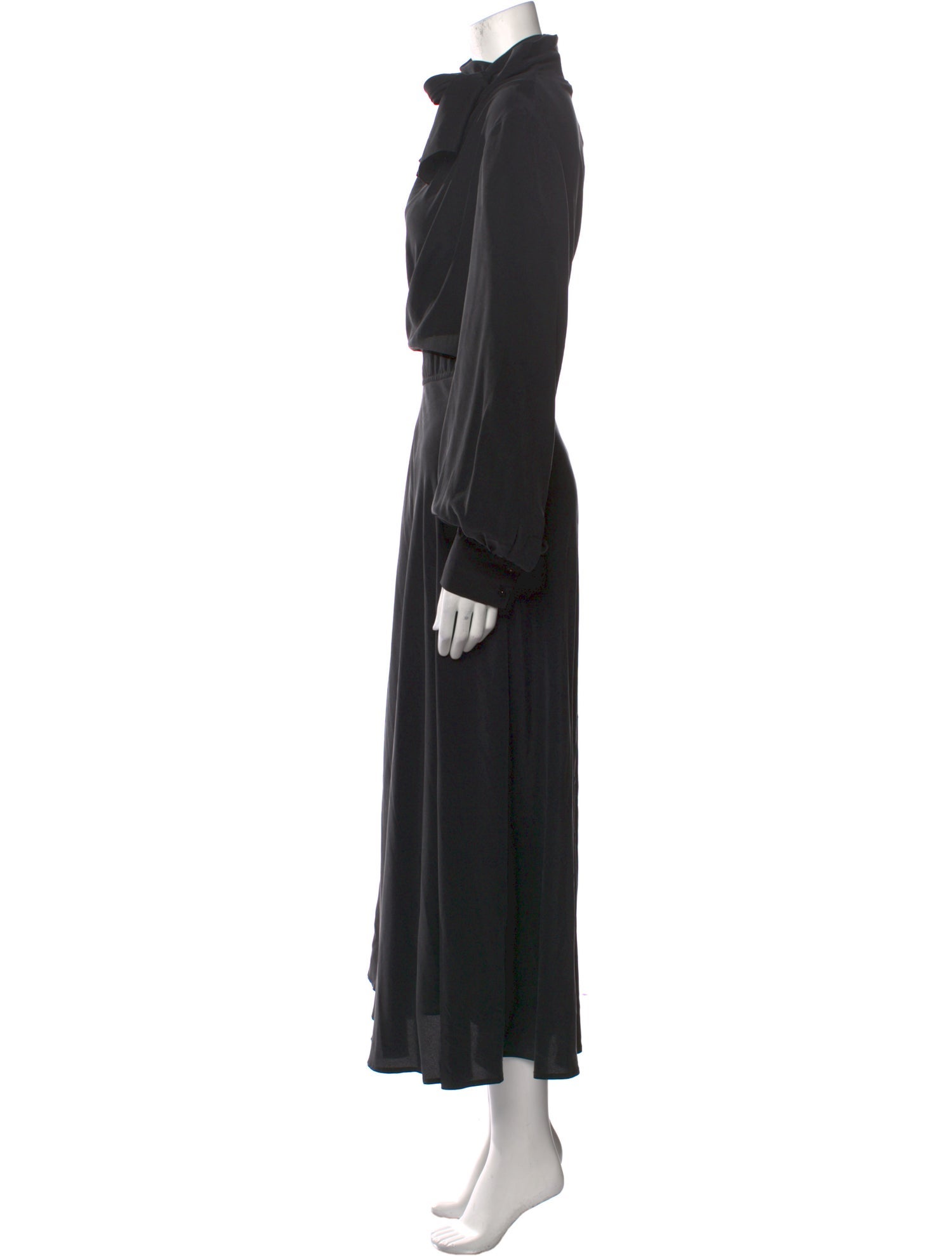 Max Mara Studio Silk Long Dress