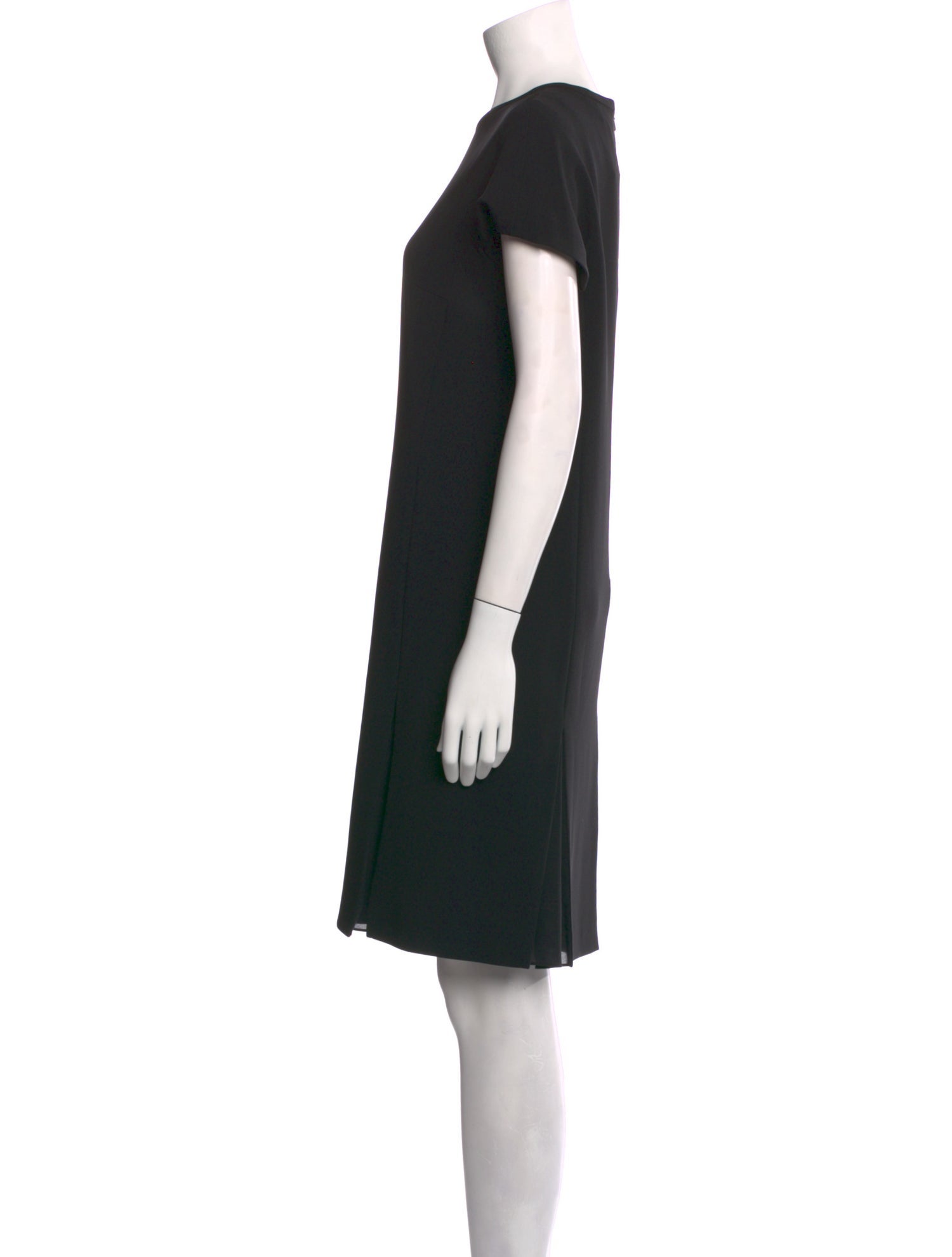 Max Mara Studio Crew Neck Knee-Length Dress