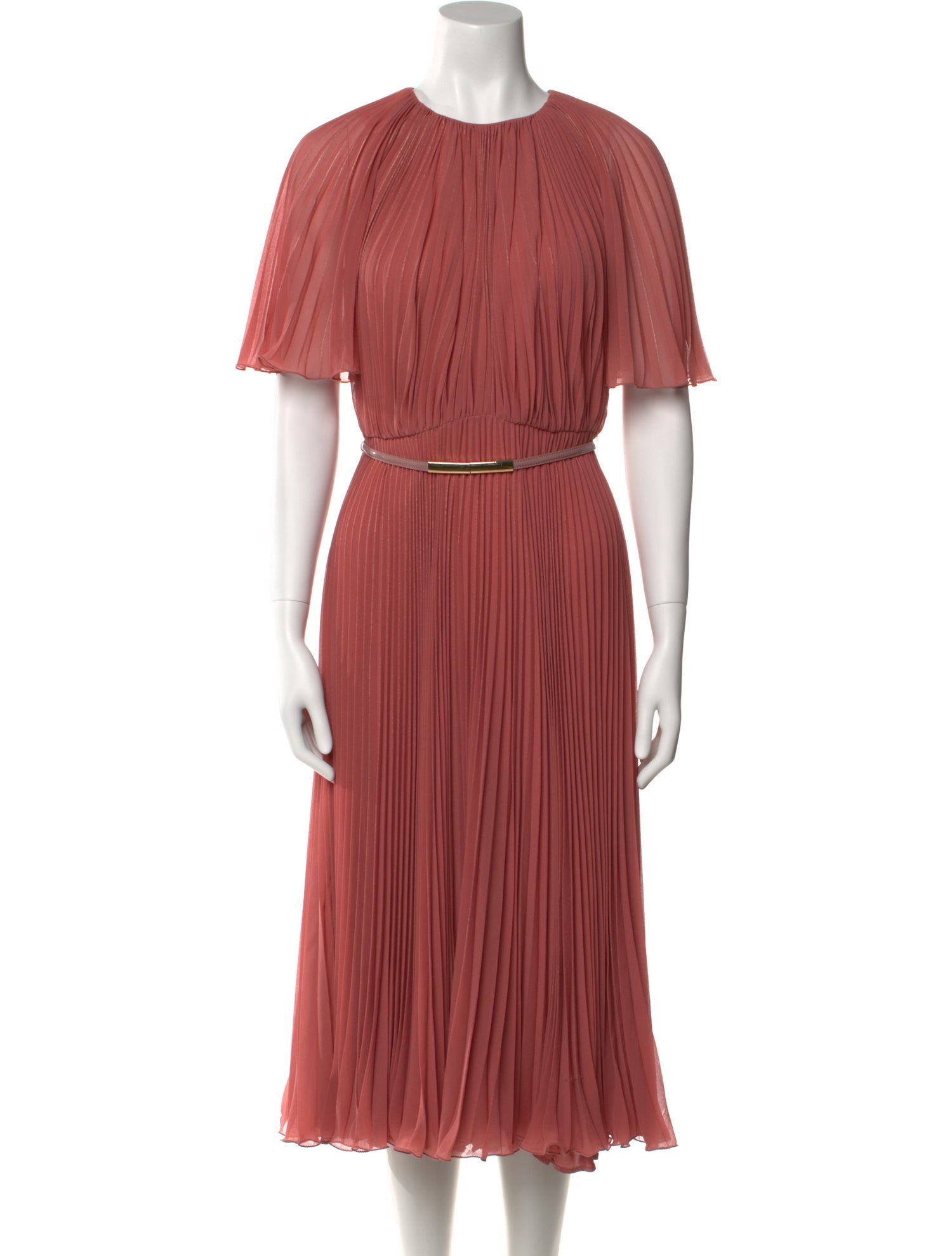 Max Mara Studio Crew Neck Midi Length Dress w/ Tags