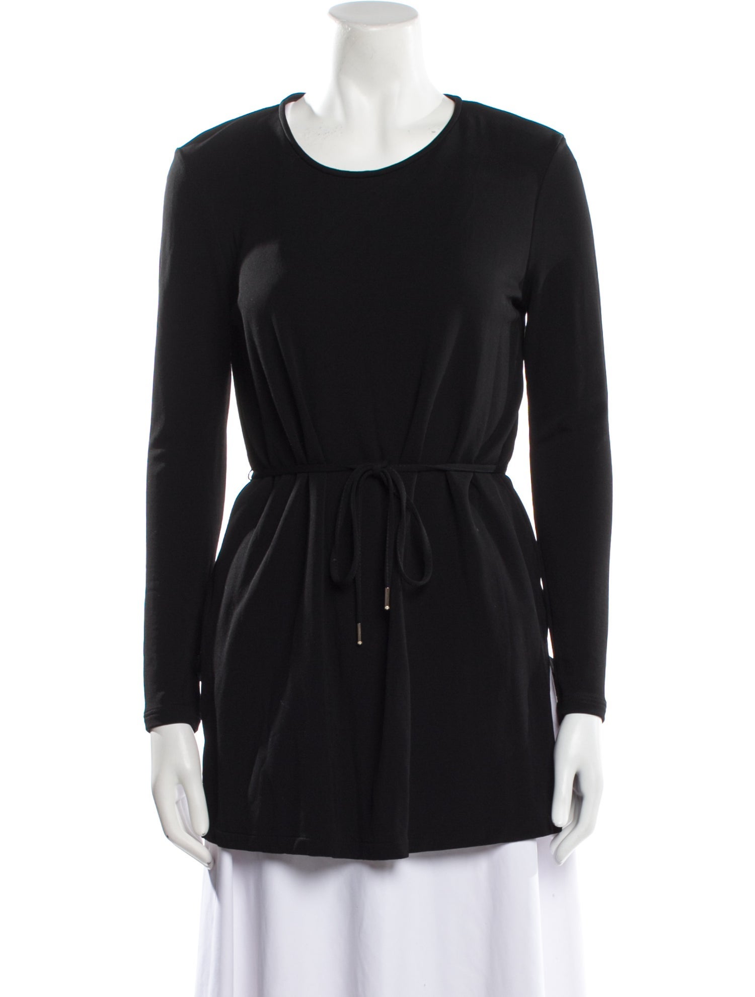 Max Mara Studio Crew Neck Long Sleeve Tunic