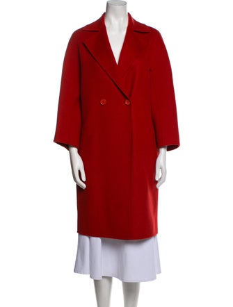Max Mara Studio Virgin Wool Peacoat