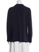 Max Mara Studio Long Sleeve Button-Up Top