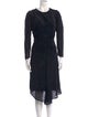 Max Mara Studio Wool Midi Length Dress