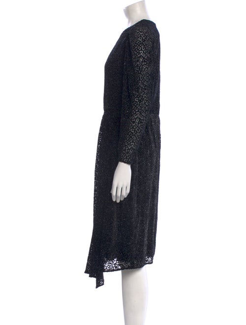 Max Mara Studio Wool Midi Length Dress