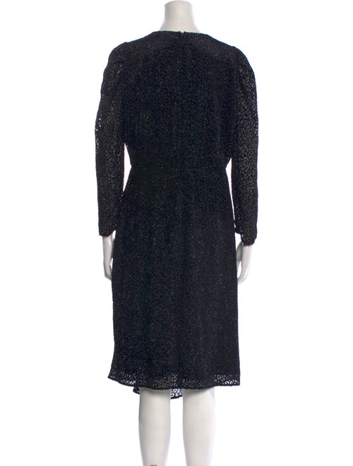 Max Mara Studio Wool Midi Length Dress